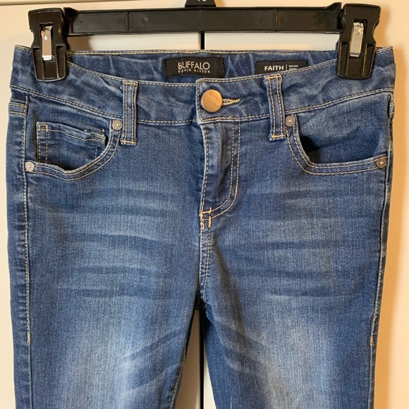 Girl’s Buffalo David Bitton Faith Skinny Jeans - Picture 2 of 16
